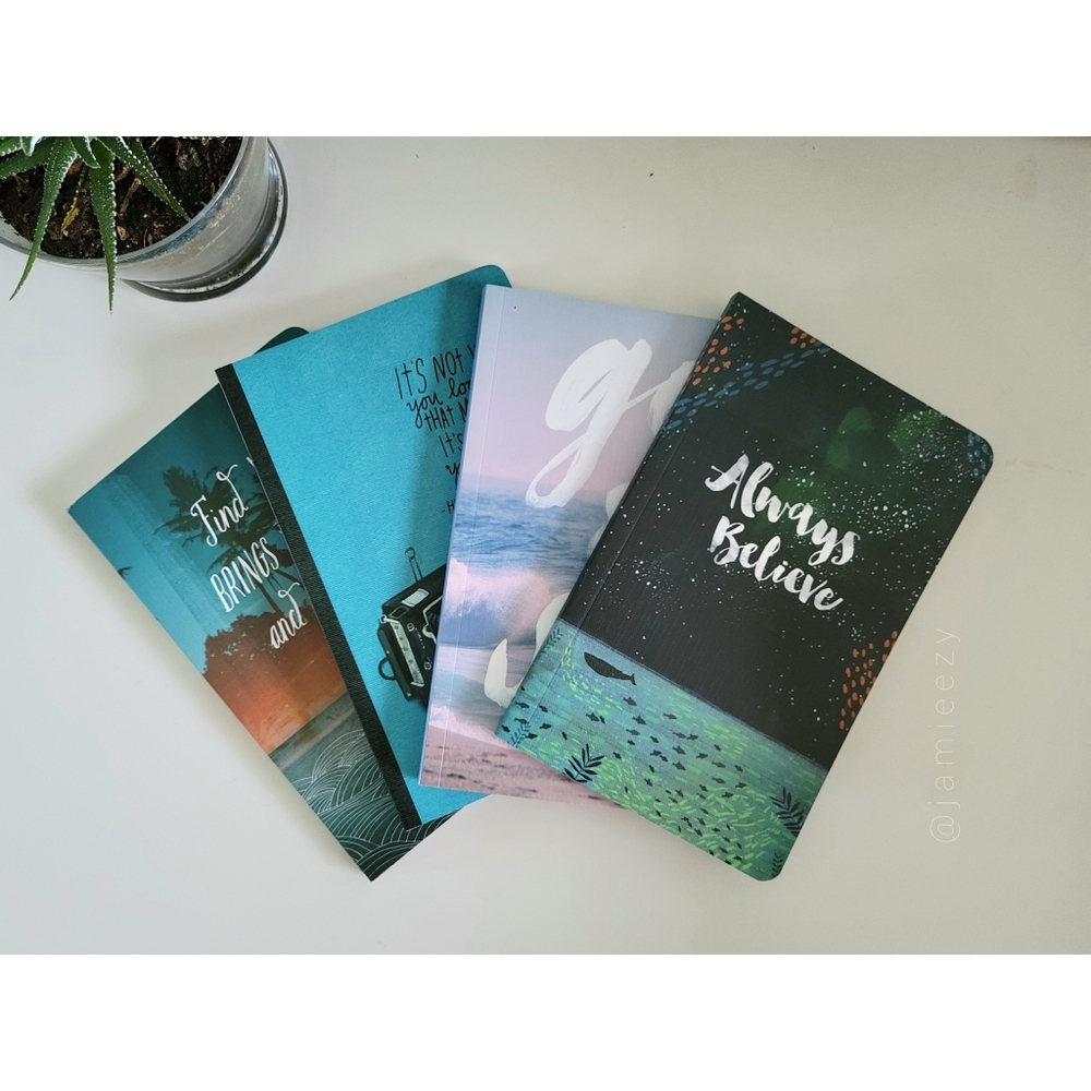 Compendium | Set of 4 - NWOT "Write Now" Lined Journals